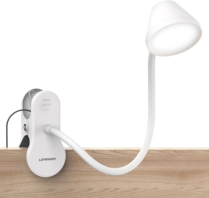 LEPOWER Clip on Light, Reading Lights by LEPOWER