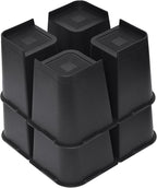 MXMZHXU Bed Risers 2 inch, 3 inch, 4 inch, 6 inch or 8 inch Heavy Duty by MXMZHXU