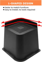MXMZHXU Bed Risers 2 inch, 3 inch, 4 inch, 6 inch or 8 inch Heavy Duty - Image 3