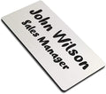 SINYUDUN Custom Engraved Name Tag Badges, Personalized Identification by Unknown