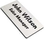 SINYUDUN Custom Engraved Name Tag Badges, Personalized Identification by Unknown
