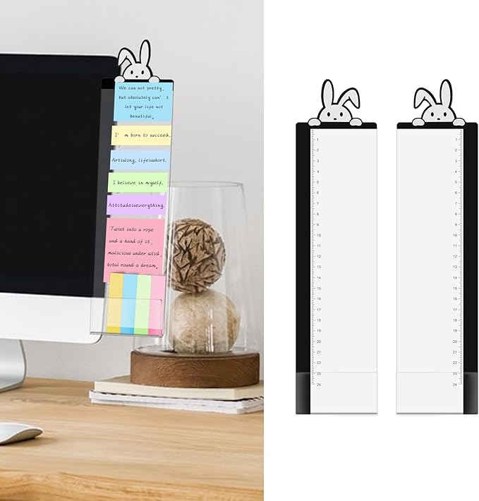 Office Desk Accessories 2pcs Multifunction Computer Monitor Memo Board - Image 6