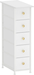 GiftGo Narrow Dresser Cabinet Vertical Slim Dresser Chest of Drawers Skinny by GiftGoDirect