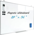 Magnetic Writeboard 24X36 Dry Erase Board Hanging & Wall Mounted Whiteboard S by JYYPWB