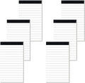 6 Pcs Note Pads Refills 3 x 5 inches Memo Small Notebook Writing Pads by Nichela