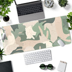 Green Simple Cat Desk Mat Sleeping Cute Long Cool Mouse Pad - Image 2