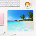 Auhoahsil Mouse Pad, 12 x 10 in Summer Beach Theme Computer Mouse Pad - Image 2
