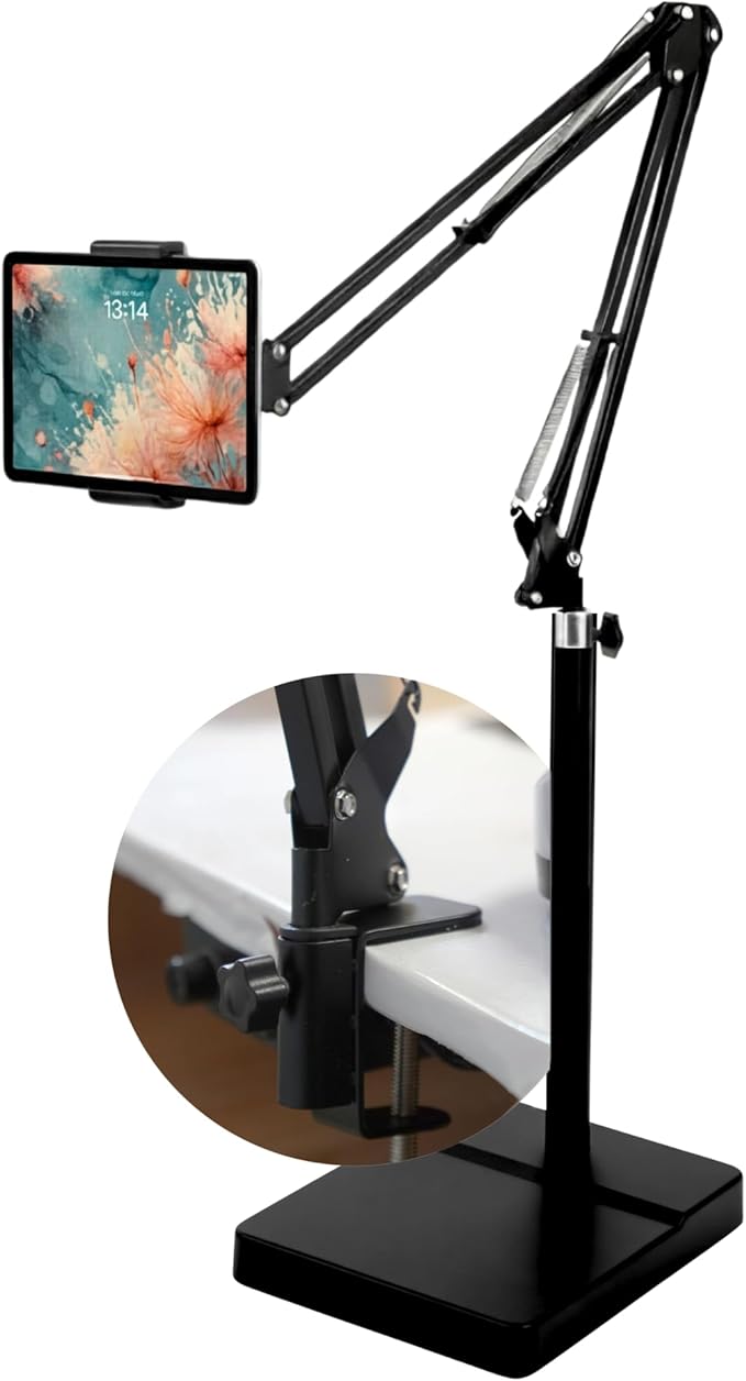 2-in-1 Tablet Floor Stand with tablet stand by Unknown
