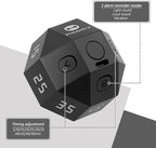 Mini 12-Sided Cube Timer with preset countdowns of - Image 5