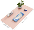 DAWNTREES Desk Mat Protector, PU Leather Desk Pad, Non Slip, Large Mouse Pad - Image 2