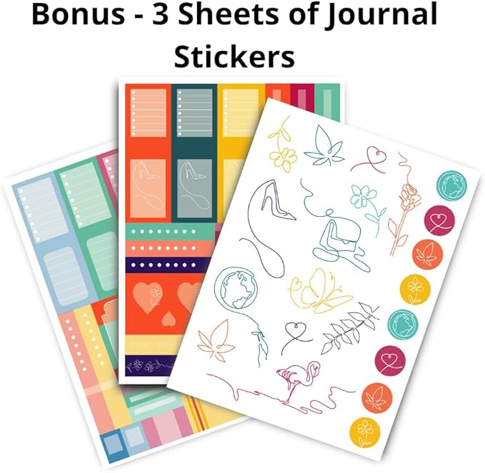 VIVID SCRIBBLES Dotted Journal – 140gsm Bleed Proof Thick White Paper – 200 - Image 5