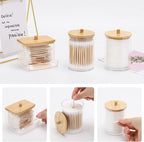 Tbestmax Bathroom Organizer Accessories Set-10 OZ Qtips Holder Storage - Image 3