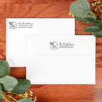 Custom Floral Address Stamp | Choose from 12 Designs | Multiple Ink Color - Image 5