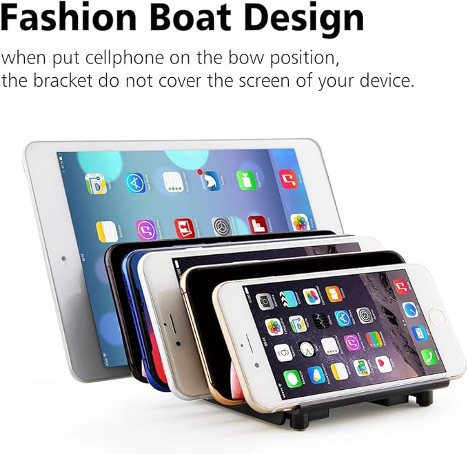 UDOLI Adjustable Universal Multi Device Organizer Dock Stand Holder, Tablet - Image 6