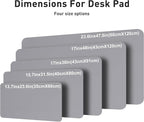 Aothia Faux Leather Desk Mat – Large Mouse Pad, Non-Slip PU Leather Blotter - Image 5