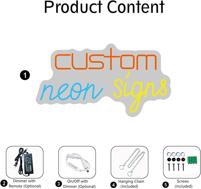 Custom Neon Signs, Neon Sign Customizable - Image 5