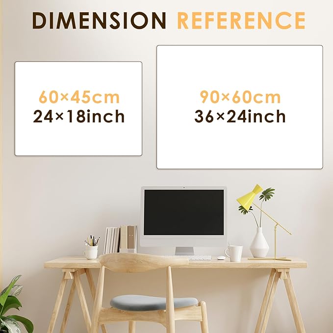 MAKELLO Dry Erase Calendar for Wall 24" x 18", Kitchen and Bedroom - Image 3