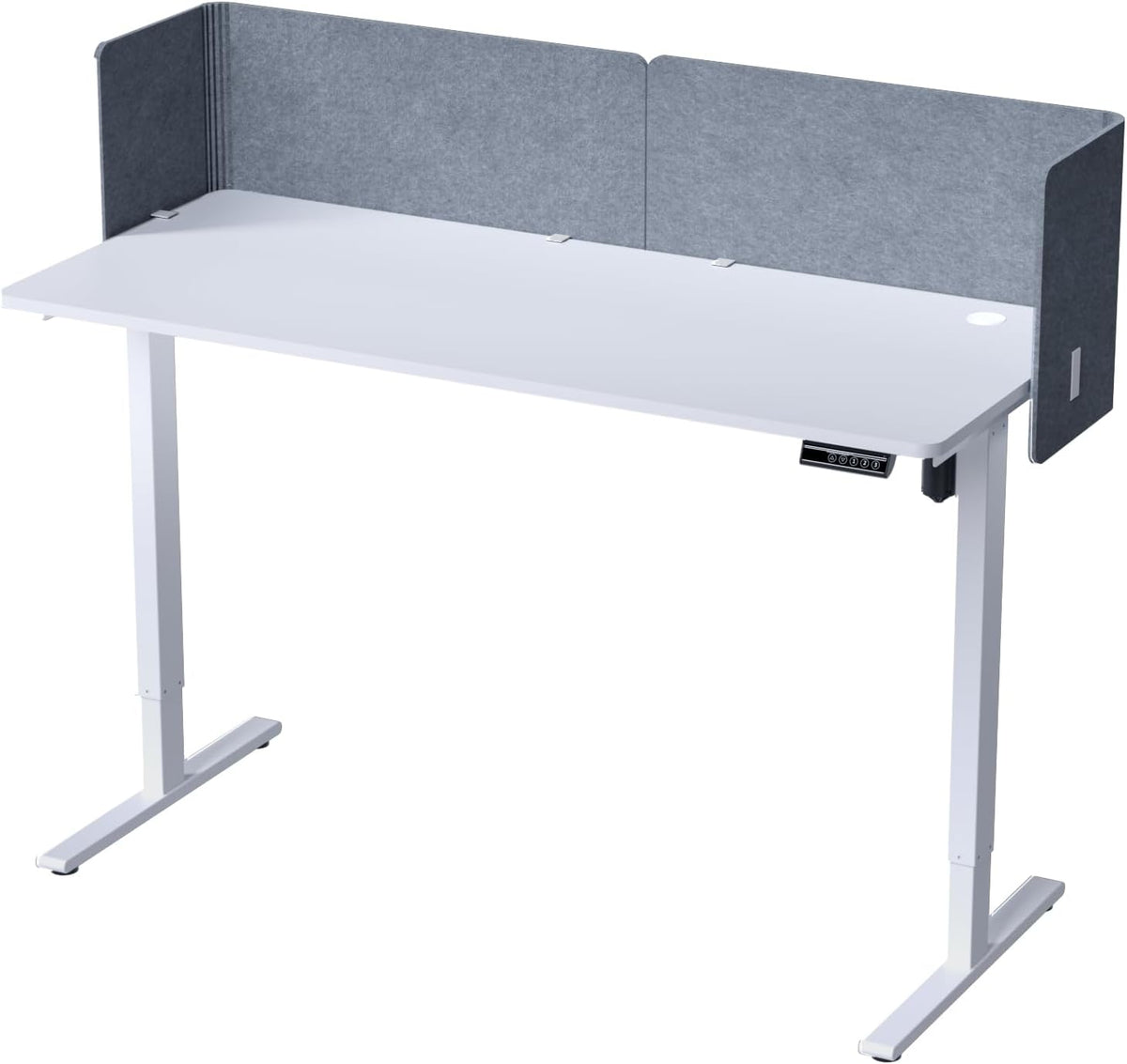 ERGO COLLECT Desk Privacy Panel, 2-in-1 Adjustable Acoustic Desktop Partition