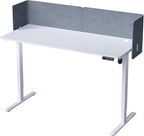 ERGO COLLECT Desk Privacy Panel, 2-in-1 Adjustable Acoustic Desktop Partition by ERGOCOLLECT