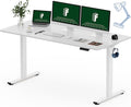 FLEXISPOT One-Piece Electric Standing Desk, 60 x 24 Inches Adjustable Desk by FlexiSpot