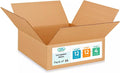 IDL Packaging-B-12124-25 Flat Corrugated Shipping Boxes 12"L x 12”W x 4"H