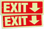 iSYFIX Exit Signs with Directional Down Arrow by iSYFIXPREMIUMSIGNS