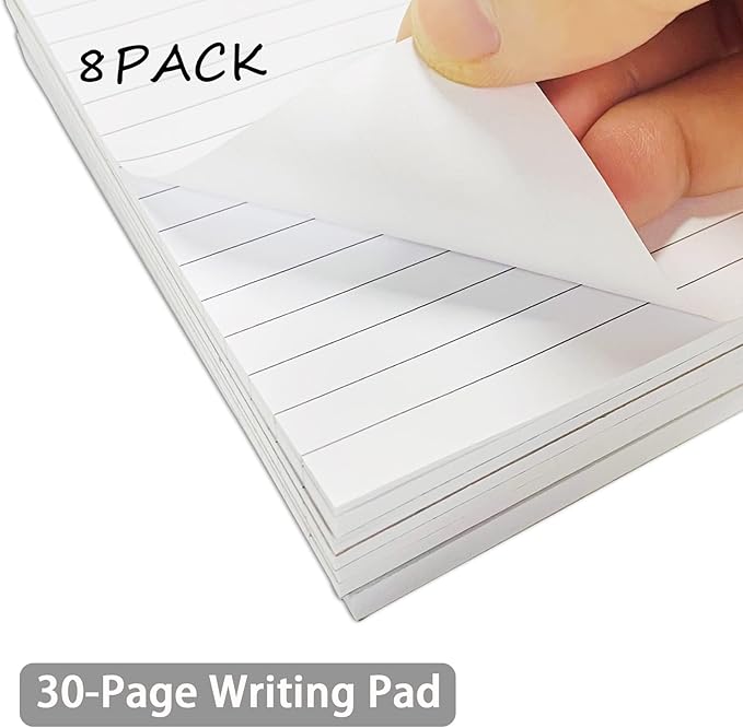 Nichela 8 Pcs Note Pads Refills 3 x 5 inches Memo Small Notebook Writing Pads - Image 3