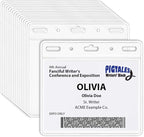 Clear ID Holder for Lanyard by Piffny
