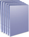 Binditek 8 Mil PVC Binding Covers, 8.5 x 11 Inches, Clear, 500 Pack | Plastic Binding Covers, 8.5" x 11" Letter Size, Clear, Square Corners, Unpunched, Ideal for Business Reports and Proposals