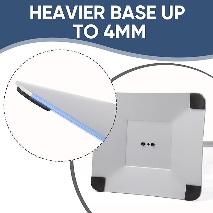 DISPLAYSWORKER Adjustable Heavy Duty Pedestal Sign holder floor Stand, sign - Image 3