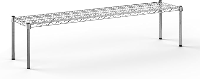 Regal Altair 14" Deep x 60" Wide x 14" Height Wire Shelving Kit | 1-Tier | NSF by Regal+Altair