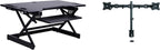 Rocelco 46" Height Adjustable Standing Desk Converter