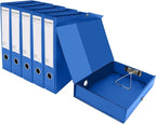 HUA JIE A4 Storage File Boxes Plastic Archives Cases by HUA+JIE