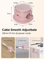 Magnetic Cable Clips, Adjustable Cord Holder Management, Adhesive Wire Keeper - Image 3