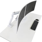 Ergotron – HX Dual Monitor Arm, VESA Desk Mount – - Image 2
