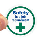 SmartSign Safety is a Job Requirement Pack of 5 Hard Hat Labels | - Image 5
