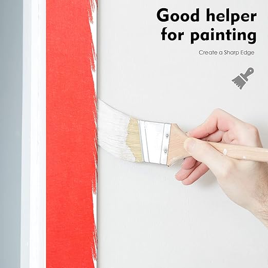 KIWIHUB Red Painters Tape, 1” x 60 Yds x 5 Rolls - Image 5