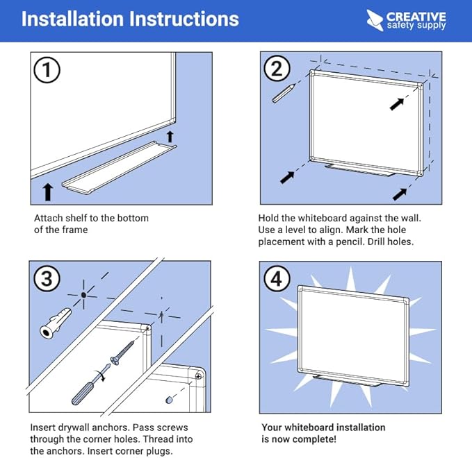 Maintenance Tasks Whiteboard 36"x 24" - Image 8