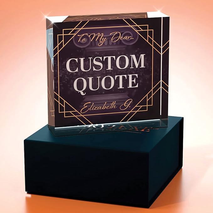 Custom Acrylic Sign Personalized, Custom Desk Name Plate, 18 Styles, - Image 3