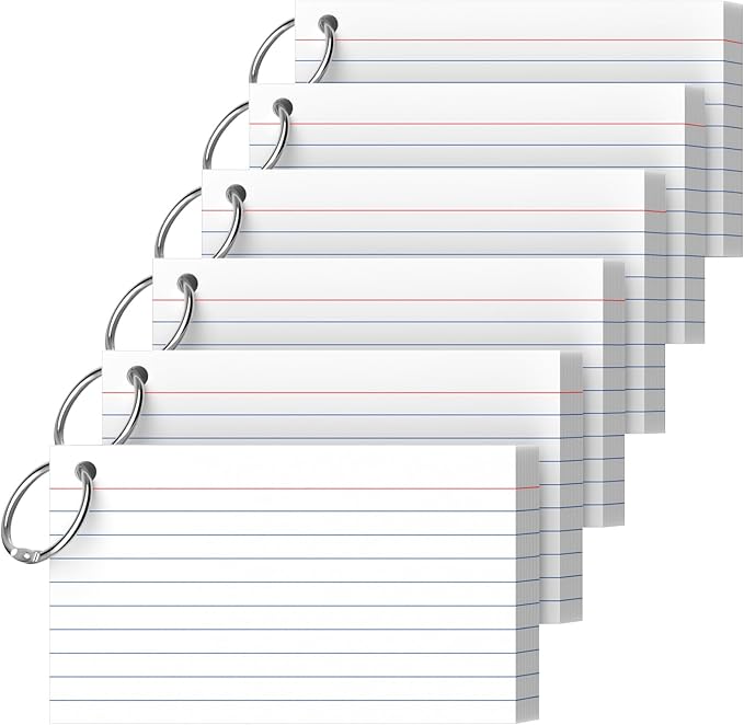 Ciphyfee Index Cards 3x5 Inch by Ciphyfee