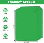 Cardstock 8.5 X 11, 40 Sheets, Christmas Green Card Stock, 65lb/ 180gsm - Image 2