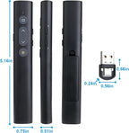 Presentation Clicker Presentation Remotes, Type C/USB A 2 in 1 Pointer - Image 7