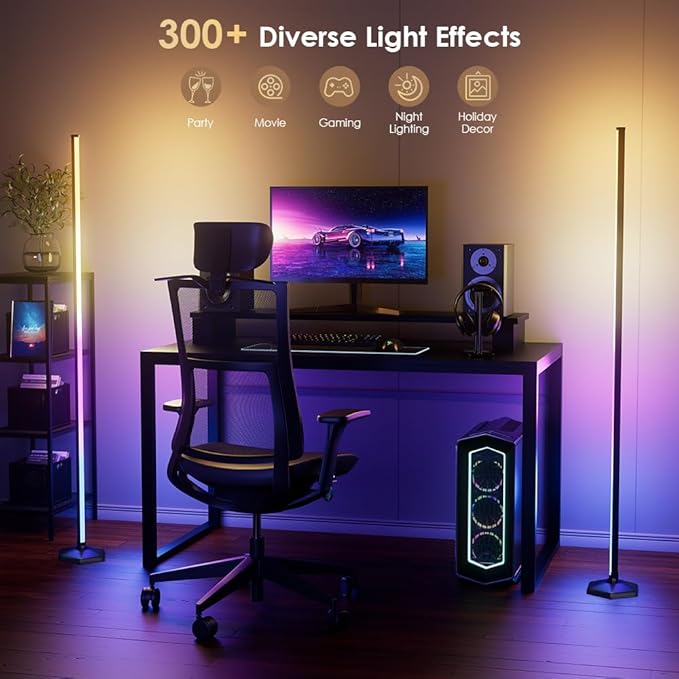 YIKBIK RGB Corner Floor Lamp - Image 3