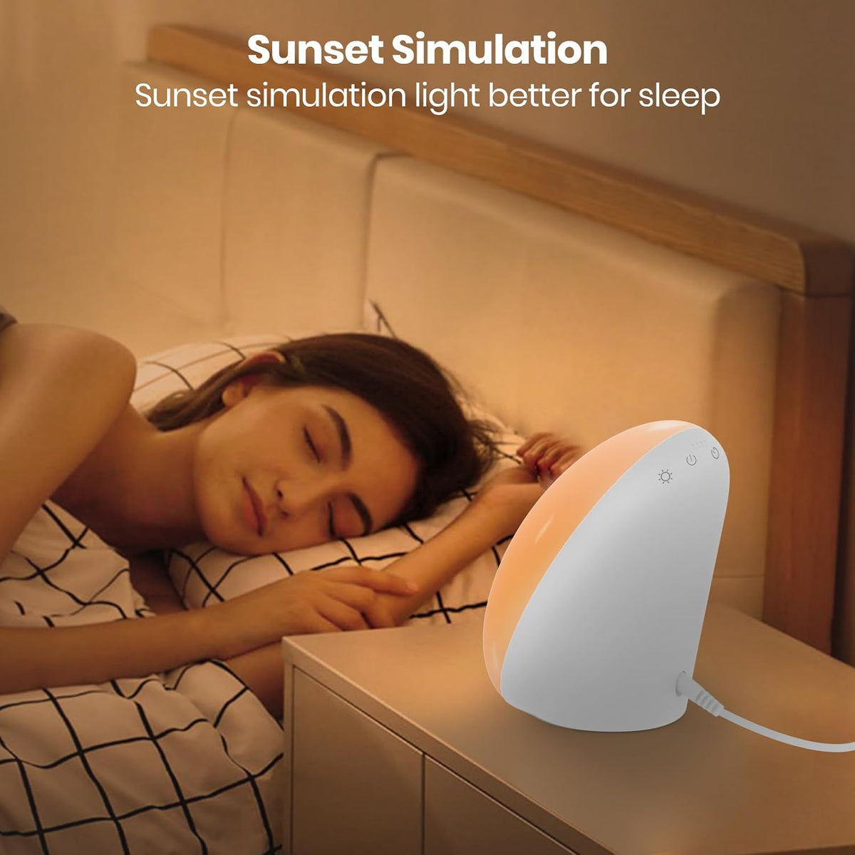 LASTAR Sun Lamp, 10,000 Lux Sunlight Lamp with 4 Color Temperatures & 5 B...