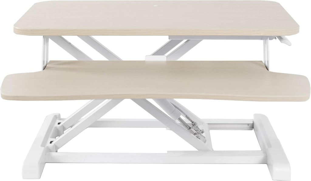 VIVO 26 inch Desk Converter, K Series, Height Adjustable Sit to Stand Riser