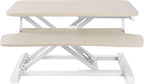 VIVO 26 inch Desk Converter, K Series, Height Adjustable Sit to Stand Riser