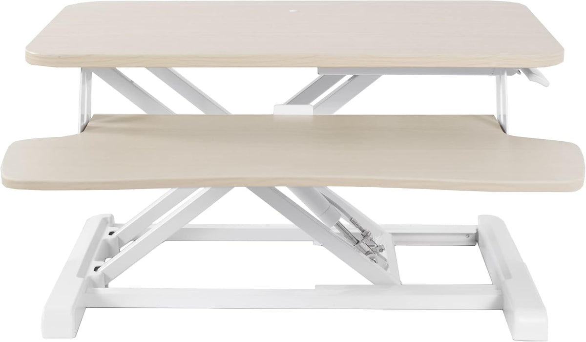 VIVO 26 inch Desk Converter, K Series, Height Adjustable Sit to Stand Riser