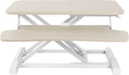 VIVO 26 inch Desk Converter, K Series, Height Adjustable Sit to Stand Riser by VIVO