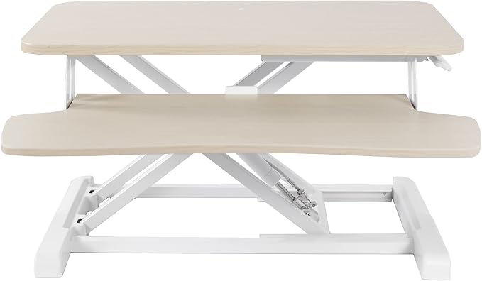 VIVO 26 inch Desk Converter, K Series, Height Adjustable Sit to Stand Riser by VIVO
