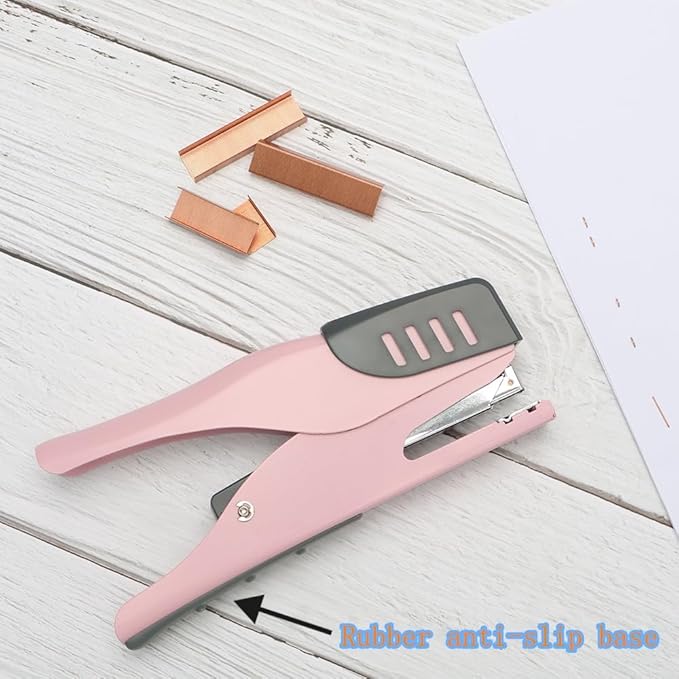 XiowDow Pink Stapler Cute Plier Staplers - Image 5